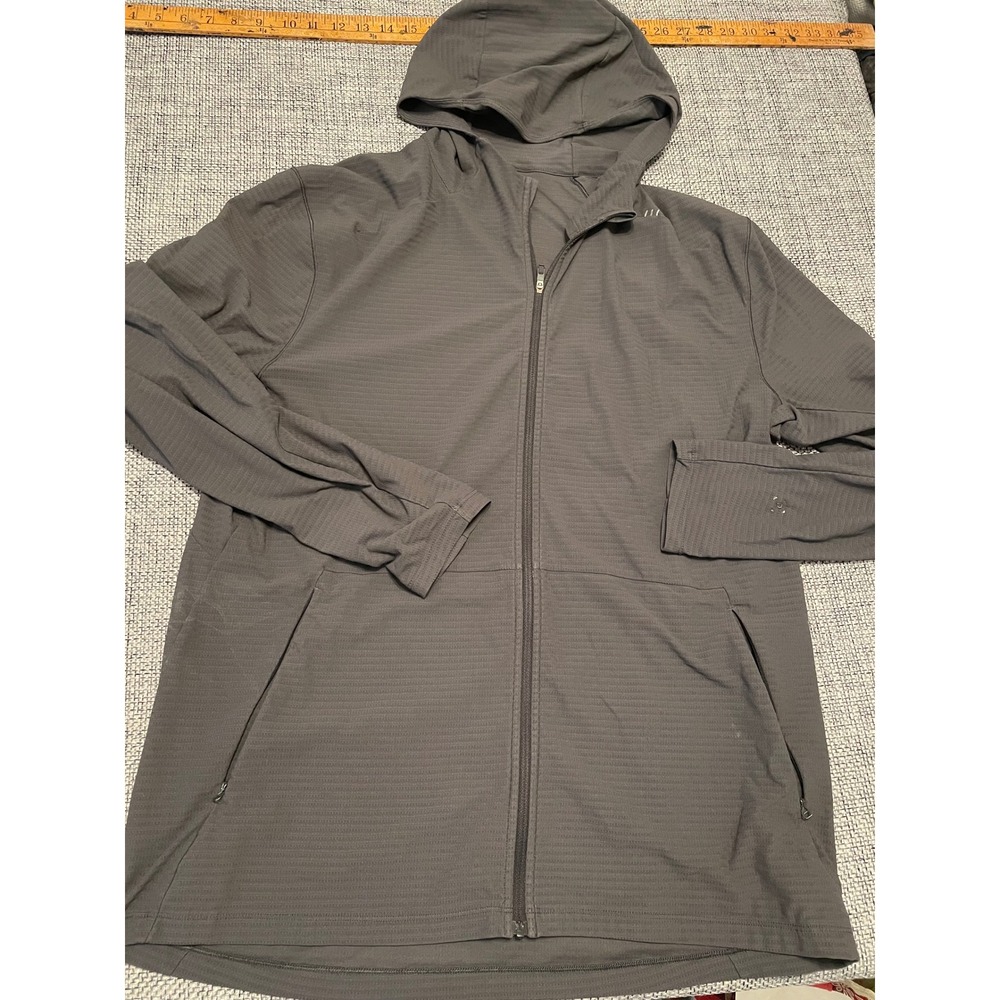 Lululemon Metal Vent Tech Hoodie 2.0 Mens Large Charcoal Gray M4A08S